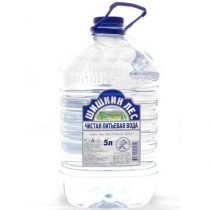 Вода питьевая 'Шишкин лес' негазированная 5,0л пл. бутылка