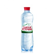 Вода питьевая 'Святой источник' ключевая газированная 0,5л пластиковая бутылка
