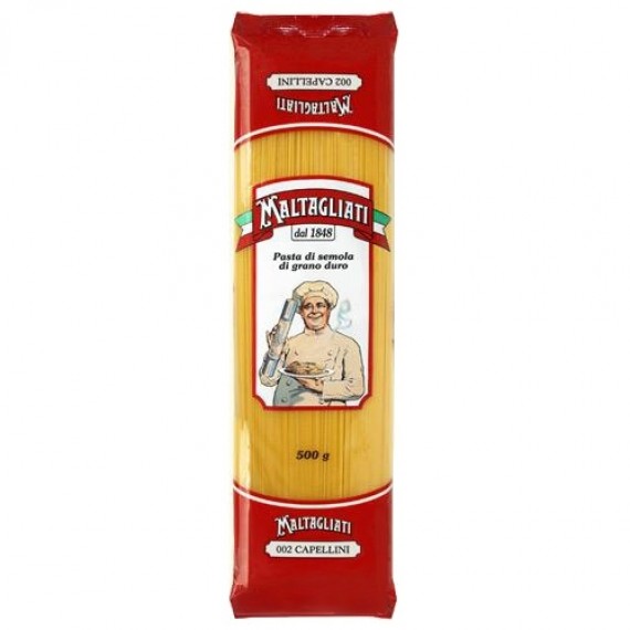 Макаронные изделия 'Maltagliati' (Мальтальяти) №002 спагетти тонкие 500г Италия