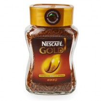 Кофе 'Nescafe Gold' (Нескафе Голд) растворимый сублимированный 47,5г ст.банка