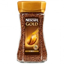 Кофе 'Nescafe Gold' (Нескафе Голд) растворимый сублимированный 95г ст.банка Россия