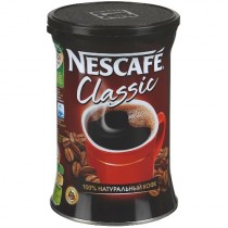 Кофе 'Nescafe Classic' (Нескафе Классик) растворимый 250г ж/б