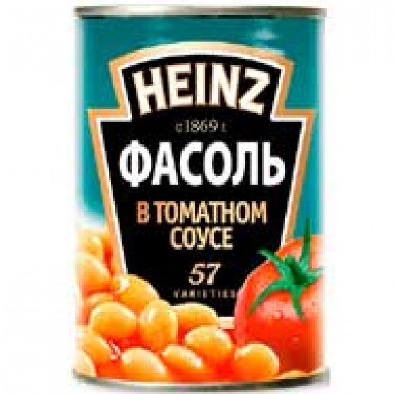 Фасоль 'Heinz' (Хайнц) в томатном соусе 415г ж/б