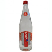 Вода минеральная 'Vittel' (Виттель) негазированная 1л стеклянная бутылка