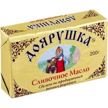 Масло сливочное 'Доярушка' 82,5% 200г фольга