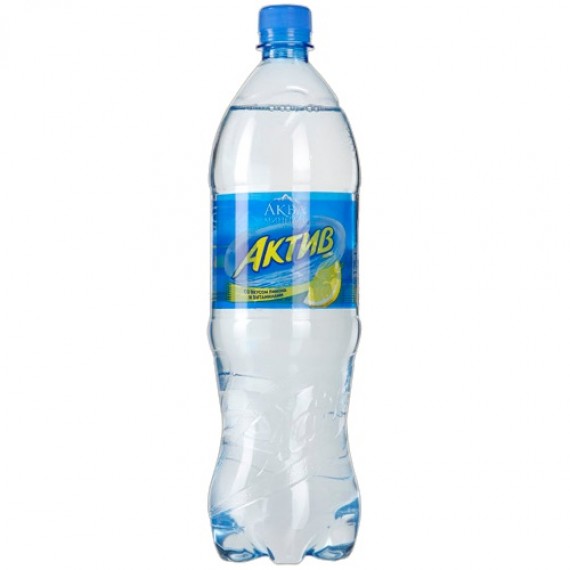 Вода питьевая 'Aqua Minerale' (Аква Минерале) Актив лимон негазированная 0,6л пластиковая бутылка