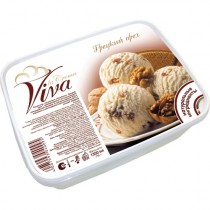 Мороженое 'Viva la Crema' (Вива Ля Крема) грецкий орех 1300мл пл.коробка Германия