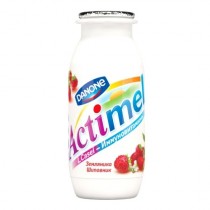Напиток кисломолочный 'Actimel' (Актимель) 1,5% земляника шиповник 100г Danone