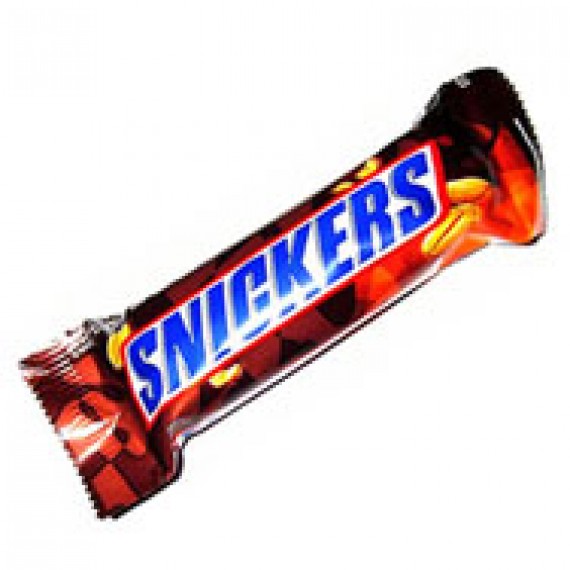 Батончик шоколадный 'Snickers' (Сникерс) 55г