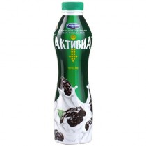 Йогурт питьевой 'Активиа' 2,0% чернослив 690г пл.бутылка Danone