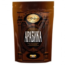 Кофе 'Арабика' растворимый сублимированный пакет 75г