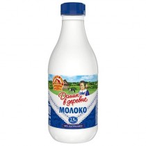 Молоко 'Домик в деревне' 2,5% 0,93л пастеризованное пл/бут
