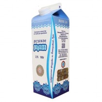 Молоко 'Рузское' 2,5% 1,0л пастеризованное