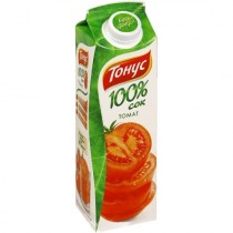Сок 'Тонус' 100% томатный с солью 0,9л