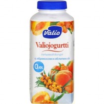 Йогурт питьевой 'Valio' (Валио) с абрикосом и облепихой 0,4% 330г