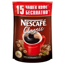 Кофе 'Nescafe Classic' (Нескафе Классик) растворимый 150г пакет