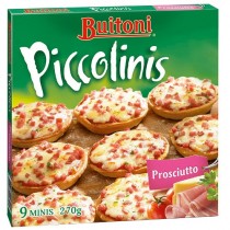 Пицца 'Buitoni La Pizzeria' (Буитони Ла Пиццерия) Piccojinis (Пикколини) Ветчинная 275г (9-minis) замороженная