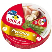 Сыр плавленый 'Viola' (Виола) Ассорти Русское избранное 130г порционный