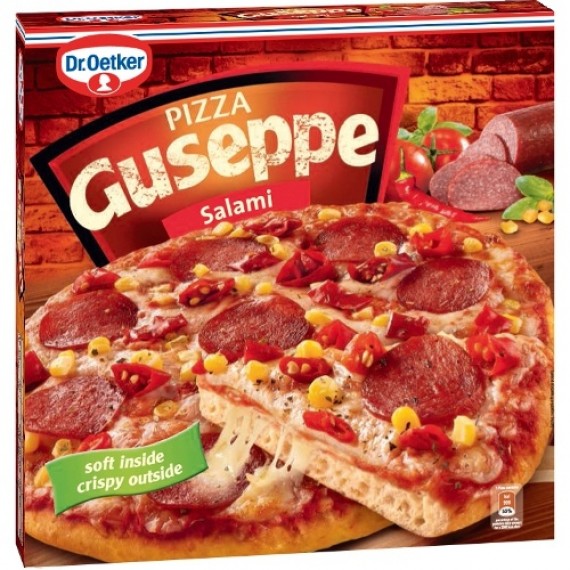 Пицца 'Guseppe' (Джузеппе) салями 380г Dr.Oetker