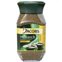 Кофе 'Jacobs Monarch' (Якобс Монарх) Velvet растворимый сублимированный 95г ст.банка