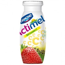 Напиток кисломолочный 'Actimel' (Актимель) 2,5% киви клубника 100г Danone