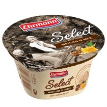 Йогурт 'Ehrmann' (Эрманн) Select мюсли и мед 2,0% 140г