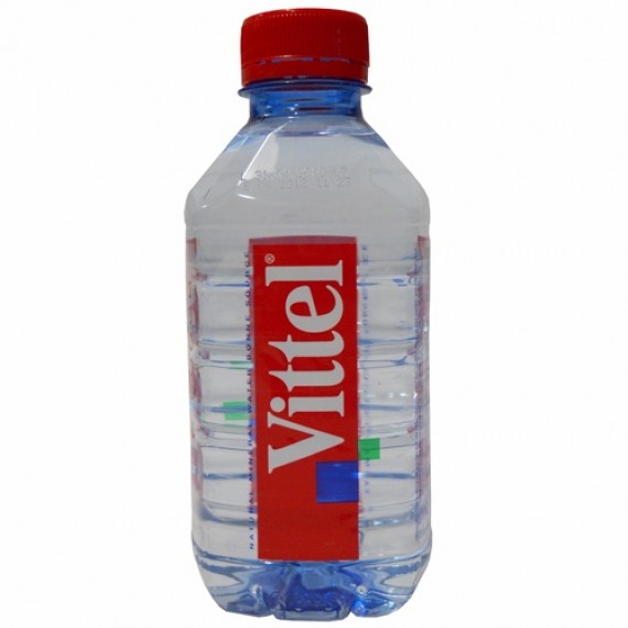 Вода минеральная 'Vittel' (Виттель) негазированная 0,33л пластиковая бутылка