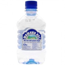 Вода питьевая 'Шишкин лес' негазированная 0,4л пластиковая бутылка