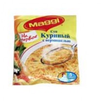 Суп 'Maggi' (Магги) куриный с вермишелью 50г Россия