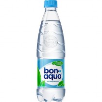 Вода питьевая 'Bon Aqua' (Бон Аква) негазированная 0,5л пл.бутылка