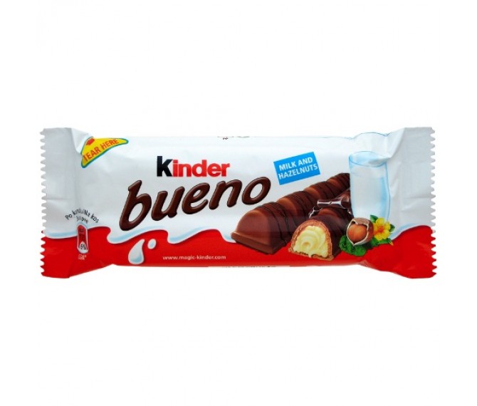 Батончик kinder bueno, 43 г